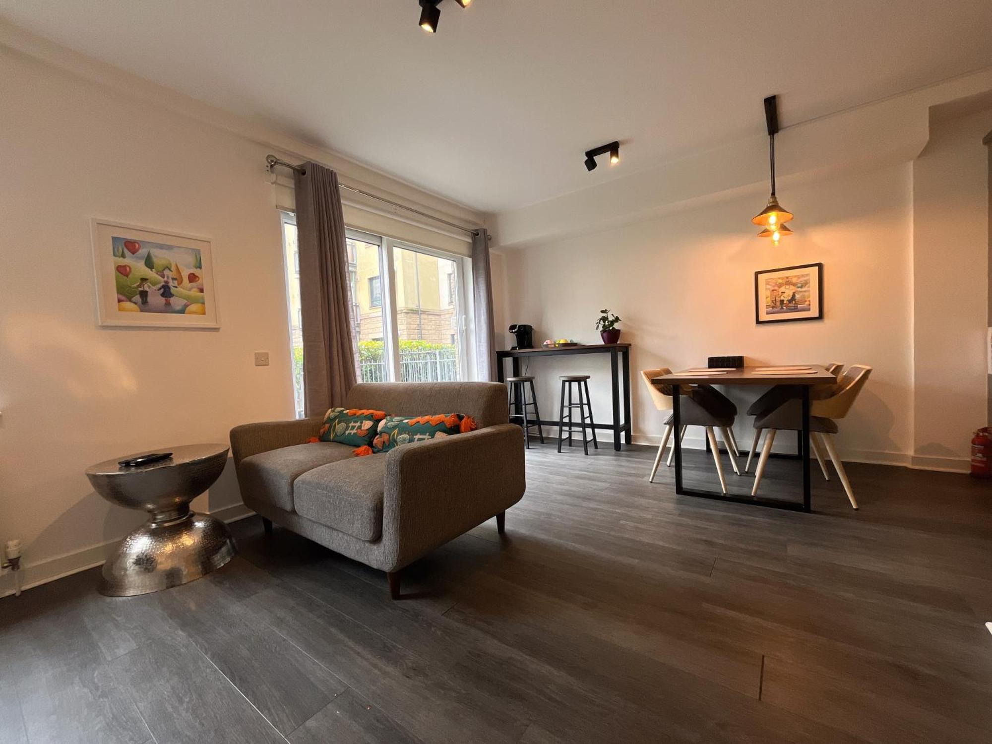 Apartment 2 Bath Free Parking Единбург Екстериор снимка