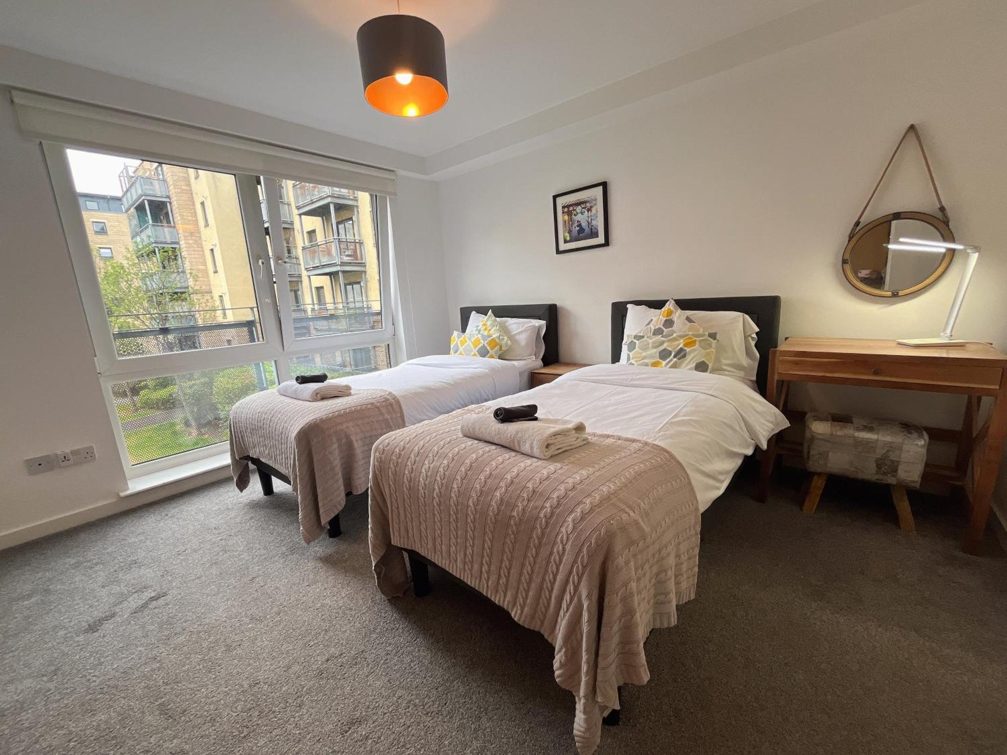 Apartment 2 Bath Free Parking Единбург Екстериор снимка